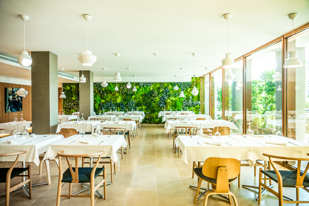 jardín vertical preservado en hotel OD Talamanca Ibiza