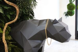 Decoración vegetal selvática para estudio empaperart Russafart