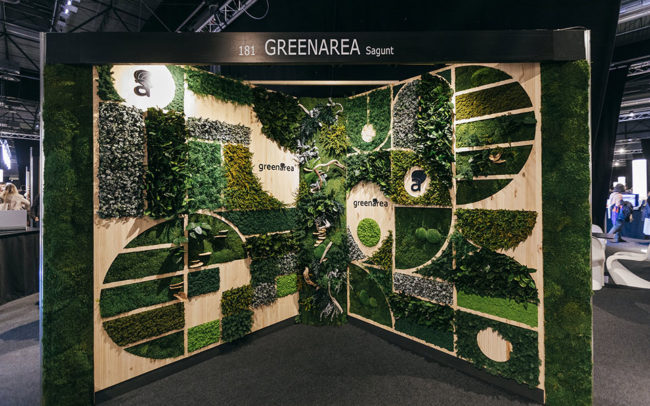 Architect at Work Madrid 2021 presenta la decoración vegetal preservada de Greenarea
