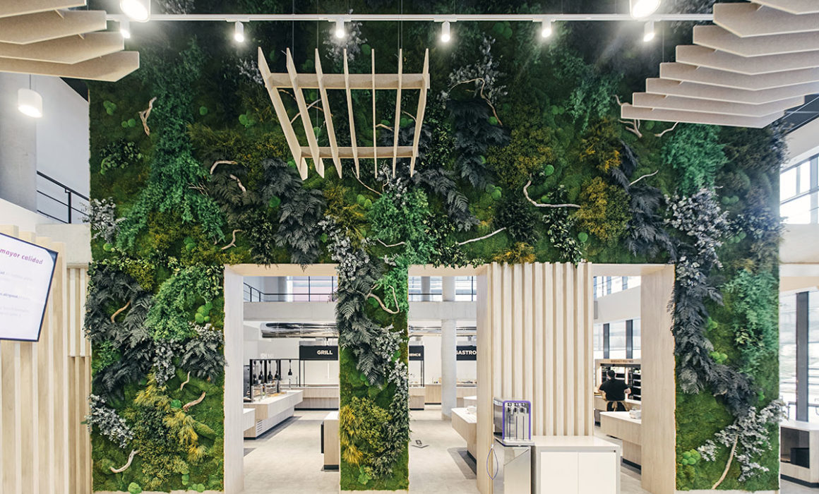 Jardines verticales para crear Green offices
