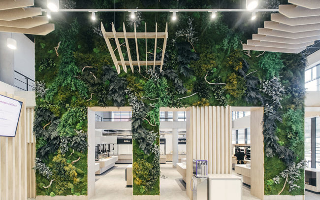 Jardines verticales para crear Green offices